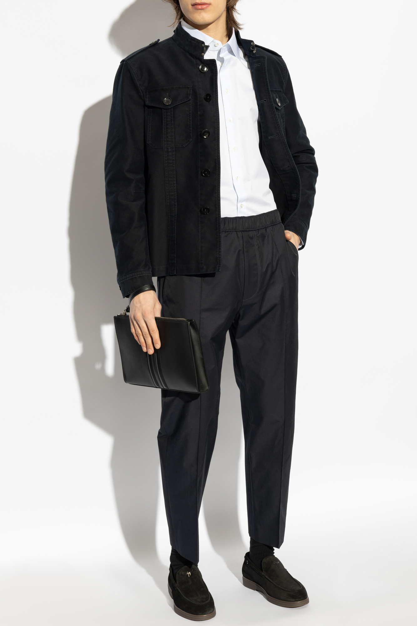 Giorgio Armani Shirt with striped pattern | Men's | Vitkac